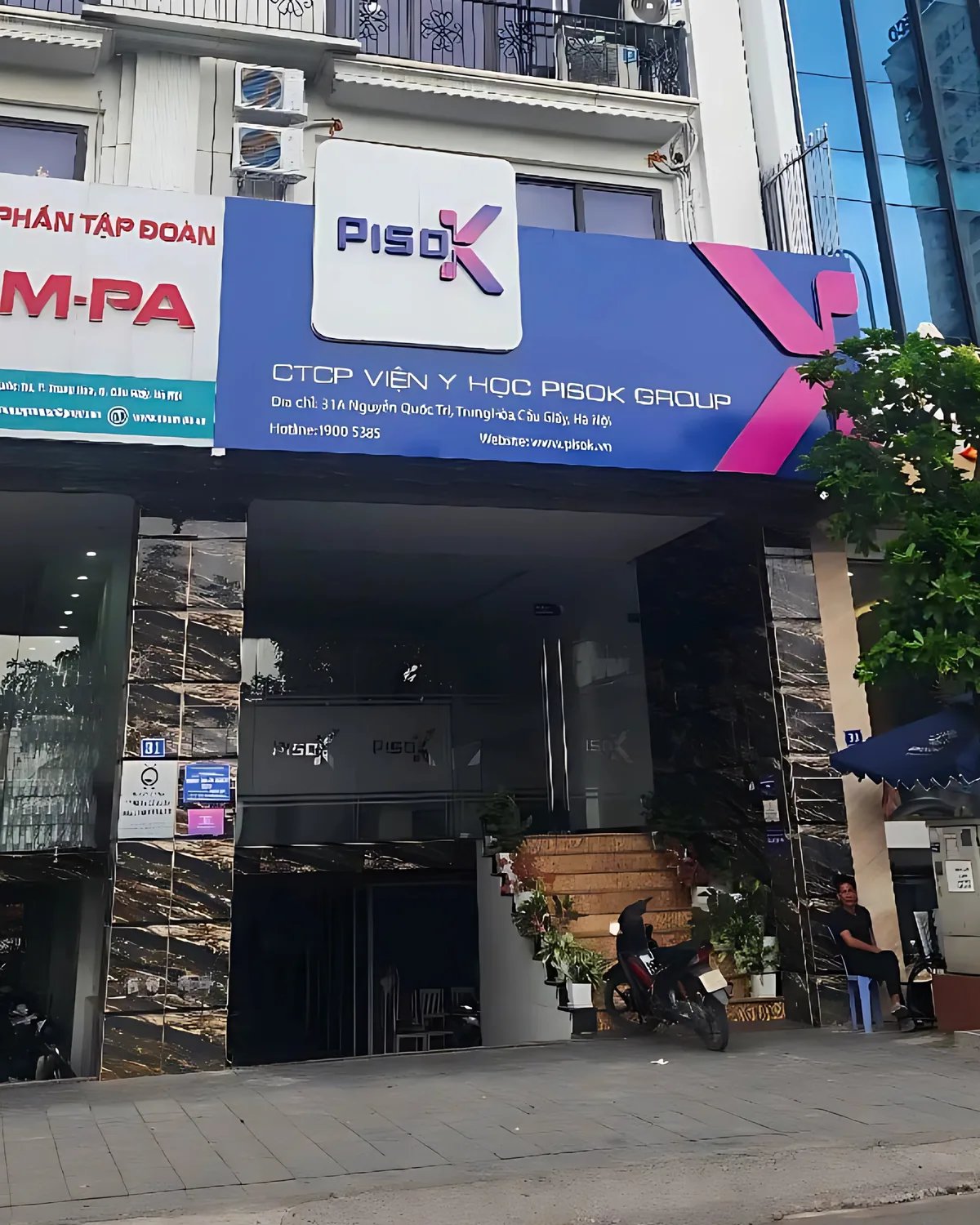 Trụ sở Trung tâm Xét nghiệm PisoK tại 31A Nguyễn Quốc Trị, Hà Nội